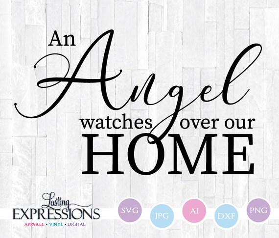 Download Angel Sign Quote Svg Digital Crafting File For Cricut Etsy