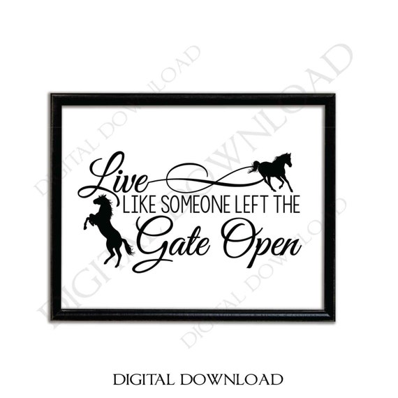 live like someone left