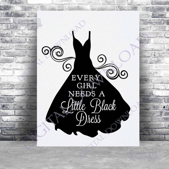 every girl should have a little black dress