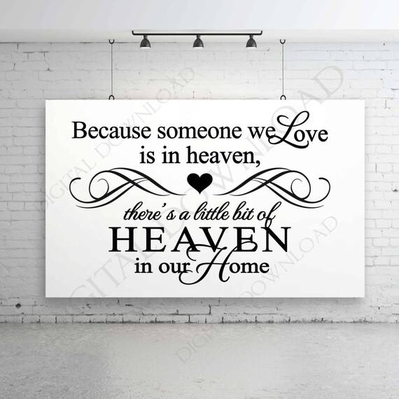 Download Memorial SVG Quote Design Memorial Saying to Print Wedding | Etsy
