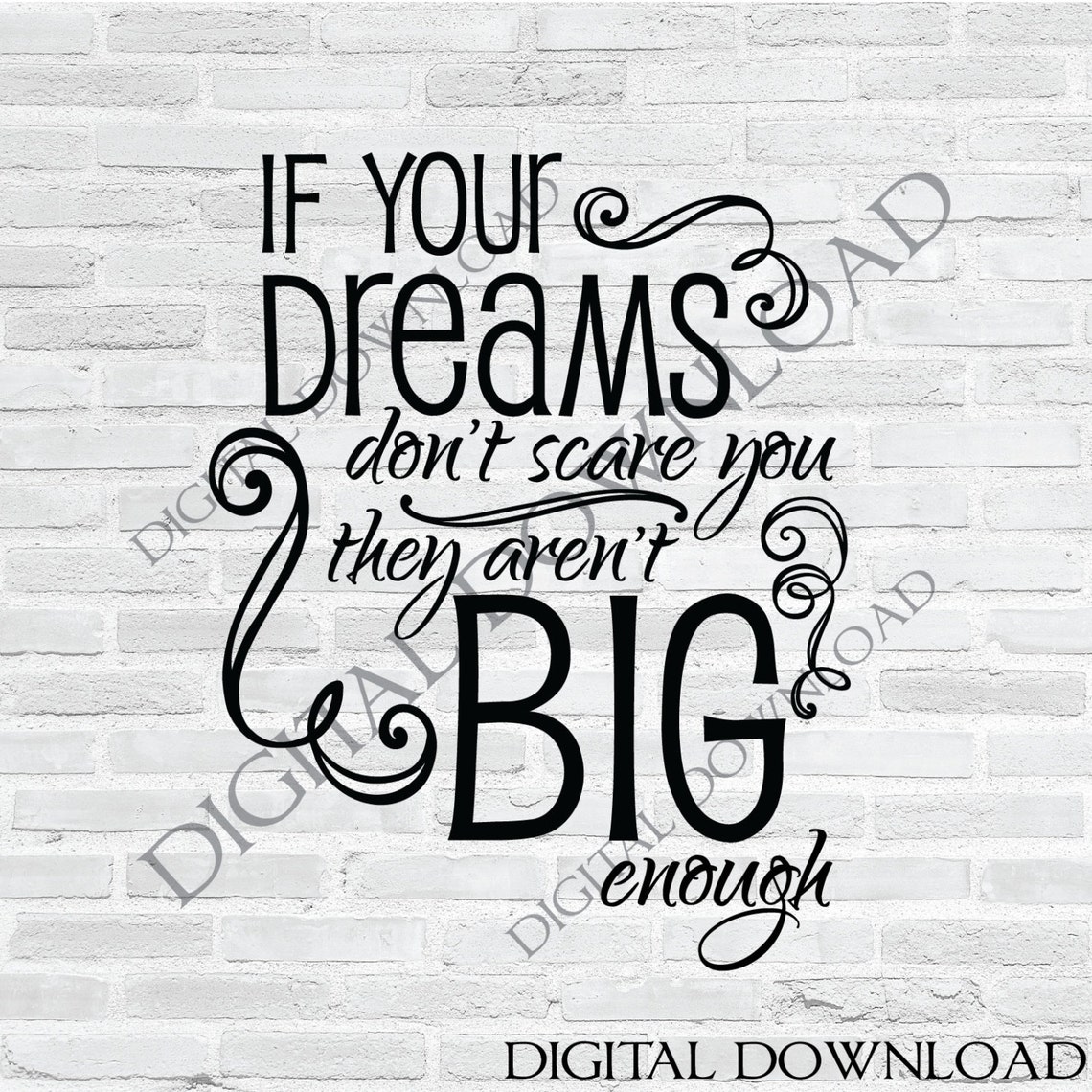 Top 27+ Pictures if your dreams don’t scare you quote Updated Top 27+ Pictures if your dreams don’t scare you quote Updated