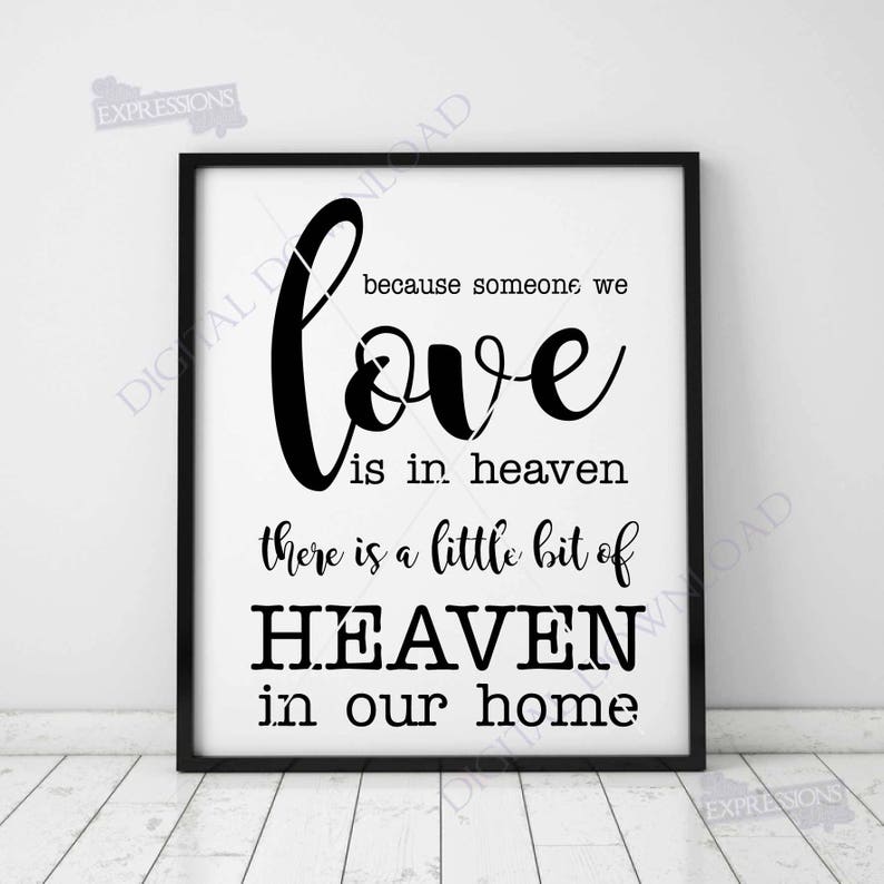Download Love Heaven Quote Vector Digital Design Download In Loving Memory Svg Printable Artwork Memorial Day Sign Love Sign Vinyl Design Saying Drawing Illustration Art Collectibles Delage Com Br