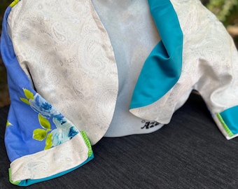 Bolero jacket “ blue rose”