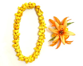 Lei & Hair Clip Set 24-5