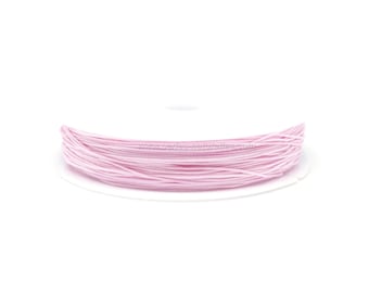 Braided Nylon Thread - 0.5/0.8/1mm -  Pink Thread