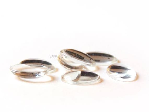 Cabochon 10//50//100//500 Cabochons Verre Rond 16mm 16mm
