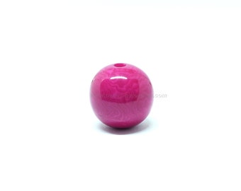 5/7/9/20/25mm - Tagua Fuchsia : 1 ou 10 perles