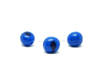 Asai - Dark Blue - 10 or 100 Asai beads