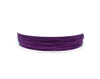 Nylon Tressé - 0.5 ou 0.8mm au choix - Fil Violet