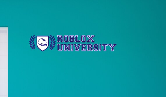 Wall Art Roblox University Unofficial Etsy - comprador de robux