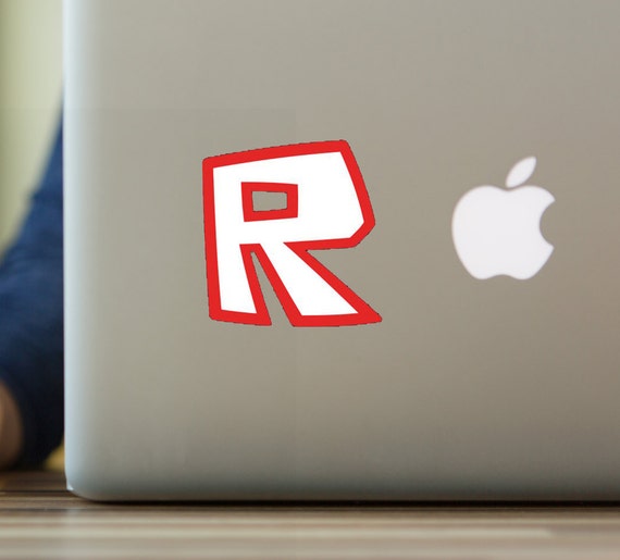 Unofficial Roblox R Sticker X2 Etsy - pictures of roblox r