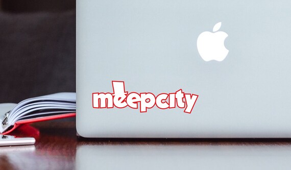 Meep City Roblox Unofficial Sticker Decal X2 - unofficial roblox t shirt personalize with gamer username etsy