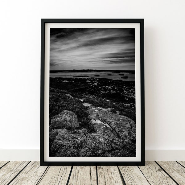 Cadillac Mountain, Acadia National Park, Maine - Photo from the Summit of Cadillac Mountain