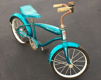 Vintage 1960s AMF Roadmaster Junior Bike With Tank Made in USA