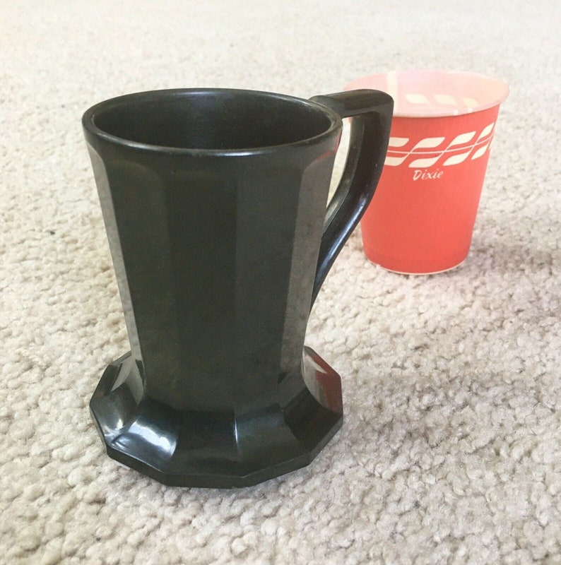 Vintage Dixie Cup Holder No. 79 Gray Plastic W/ Original Red Etsy