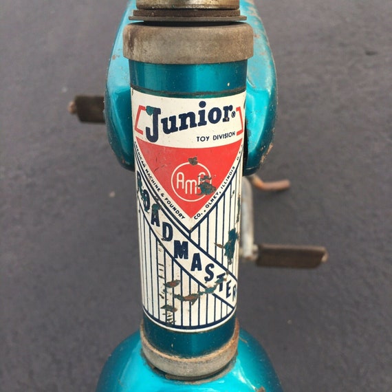 Vintage 1960s AMF Roadmaster Junior Bike With Tank - Made in USA