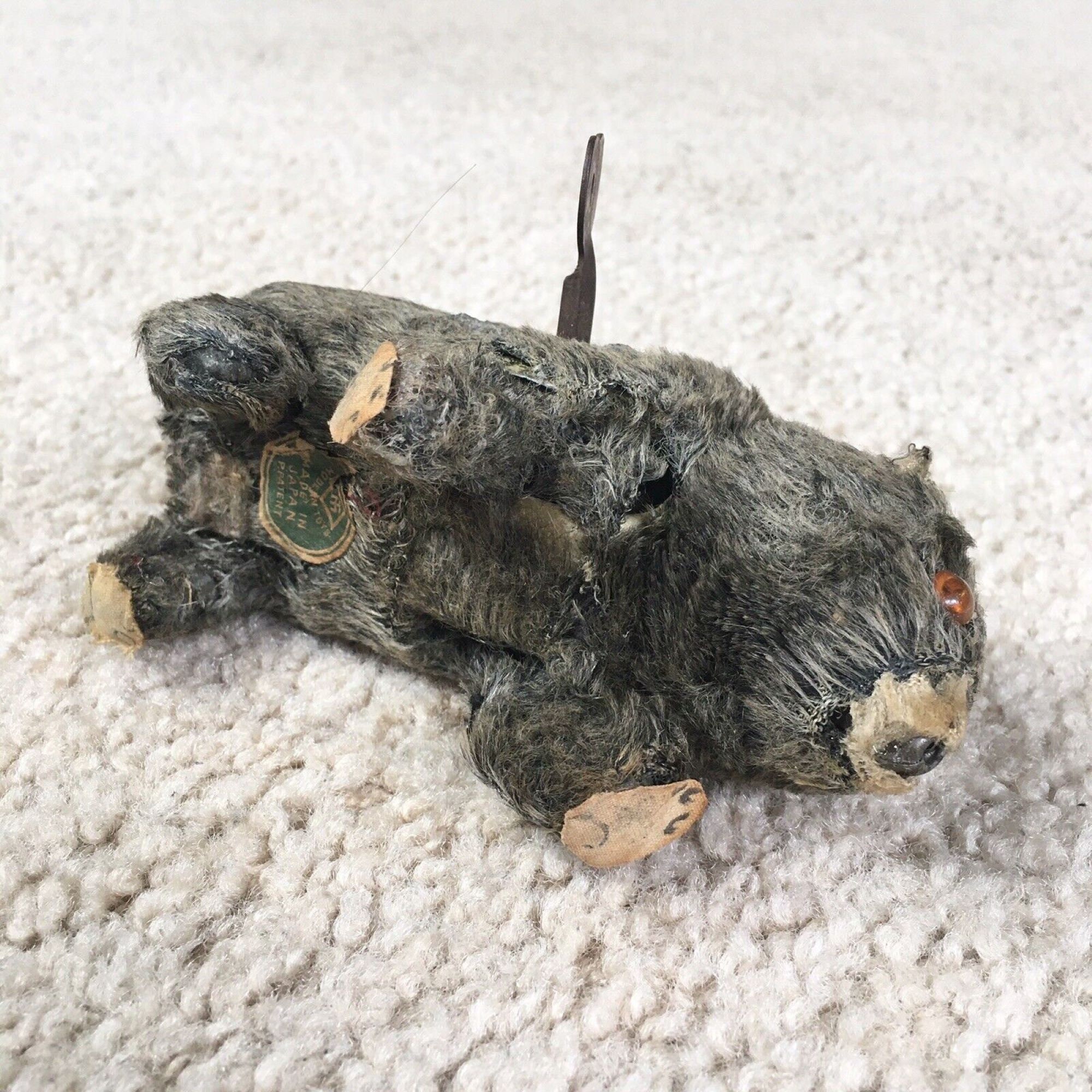FIGURINE VINTAGE ANNÉES 1950 LITHO WINDUP JOUET modèle T voiture