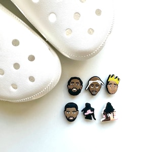 Celebrity Shoe Charm | Rapper Shoe Charm | Celebrity Charm | Pac Charm