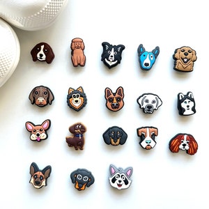 Dog Shoe Charm | Puppy Charm | Poodle Clog Charm | Labrador Retriever Charm | Husky Charm | Pup Charm