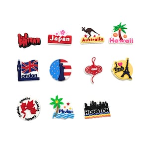 de chaussures du Japon | Charme de Phuket | de chaussures Australie | Charm Chine | de chaussures Paris | de chaussures Londres | Charm pour chaussures de voyage