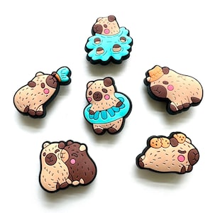 Capybara Shoe Charm | Cute Shoe Charms | Animal Charms | Kawaii Charms | Rodent Shoe Charm | Gift Ideas