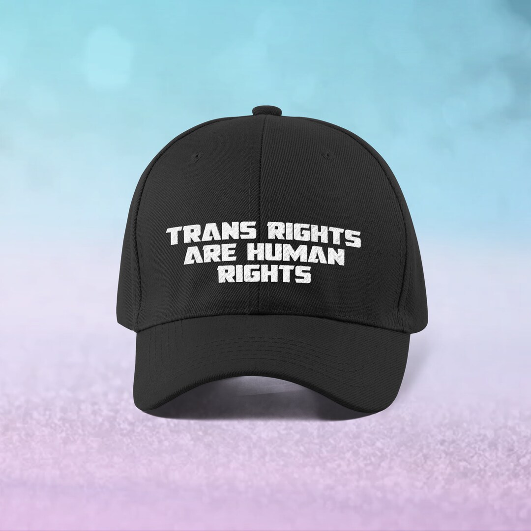 Human Rights Dad Trans Rights Are Human Rights, Dad Style Cap - Etsy