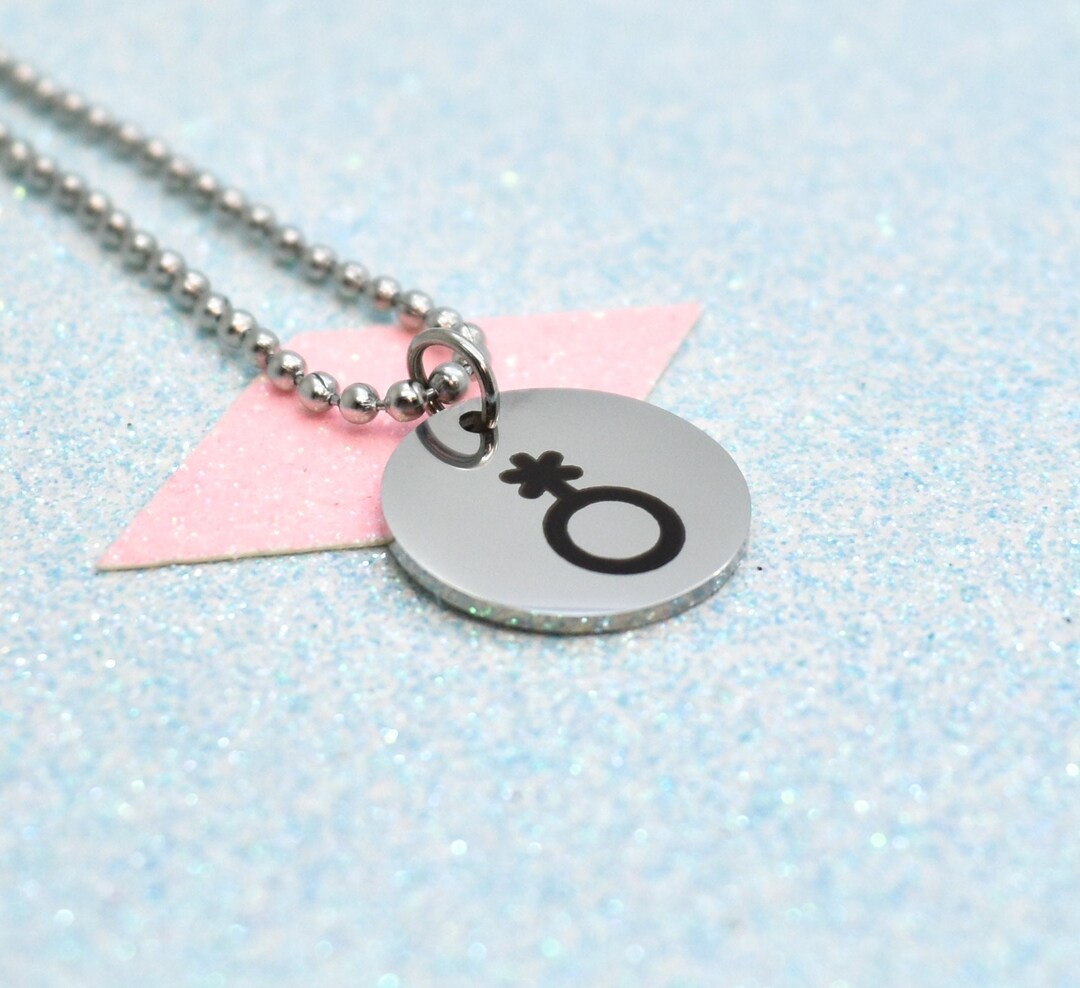 Brave Non Binary Necklace Non Binary Pride Non Binary Gifts Etsy Canada
