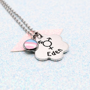 Artisan, Symbolic Floral, Transgender Necklace