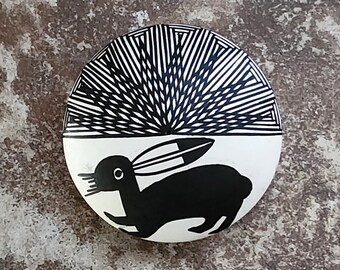 Miniature Pottery Seed Pot, Sheila Concho, &quot;Sky City,&quot; Acoma, New Mexico