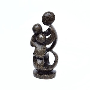 Zimbabwe Soapstone Family Figurine