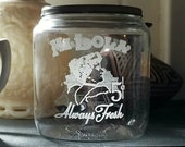 1920s Mi Lola Glass Humidor Milwaukee Cigars