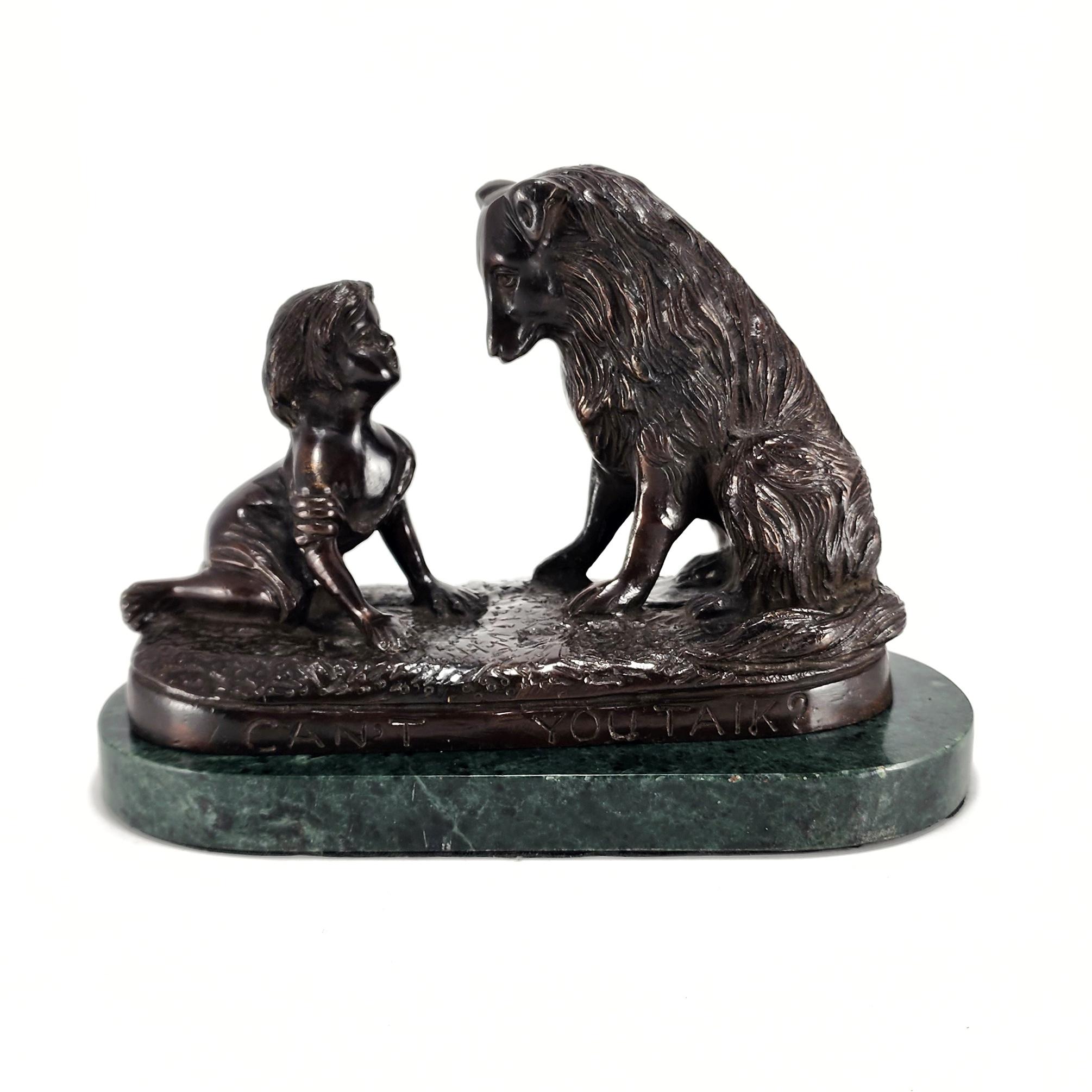 Bronze Sculpture by G. Ferrad Entitled 