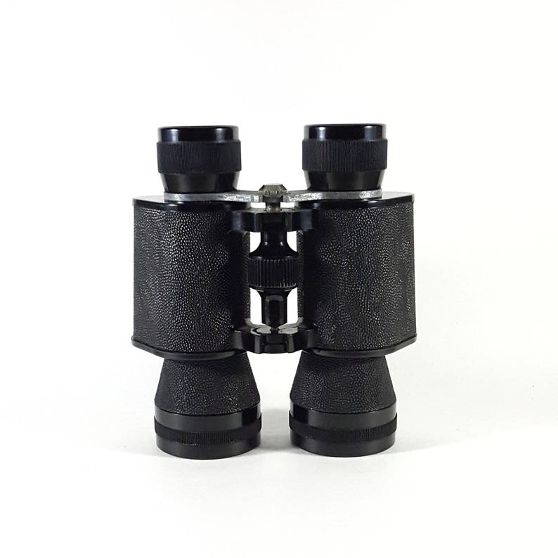Vintage Binoculars Made in Germany Pebbled Leather Case Etsy