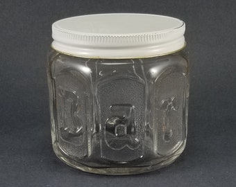 Barbasol Glass Jar