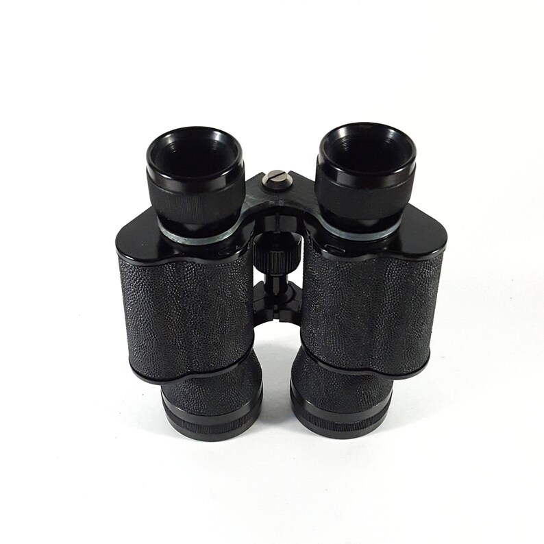 Vintage Binoculars Made in Germany Pebbled Leather Case Etsy