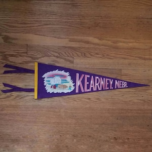 Vintage Kearney NE Pennant