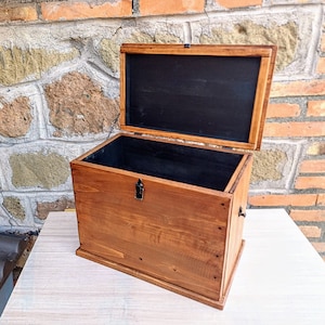 Hidden storage box with secret compartment , hand made in Italy box with hidden drawer , false bottom box