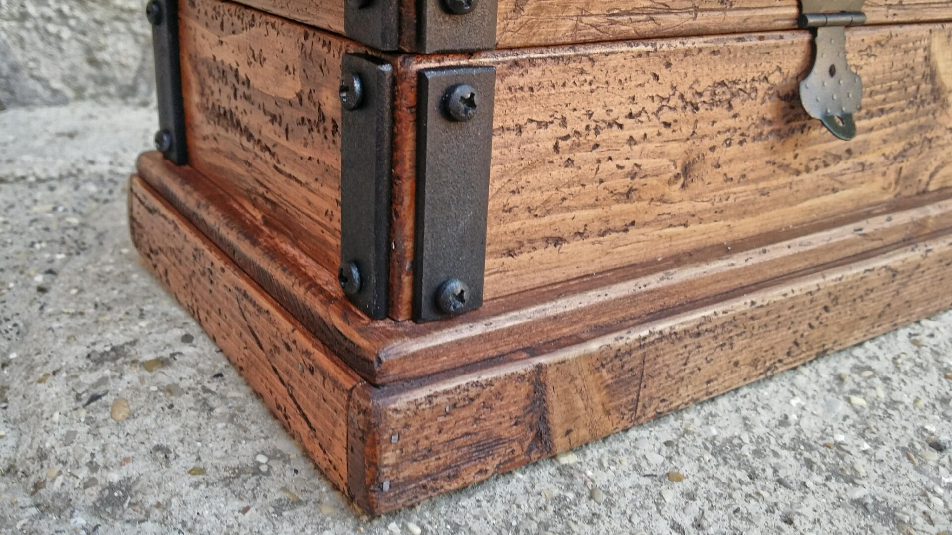 Keepsake Box Reclaimed Wood Jewelry Box Rustic Wood Box Etsy