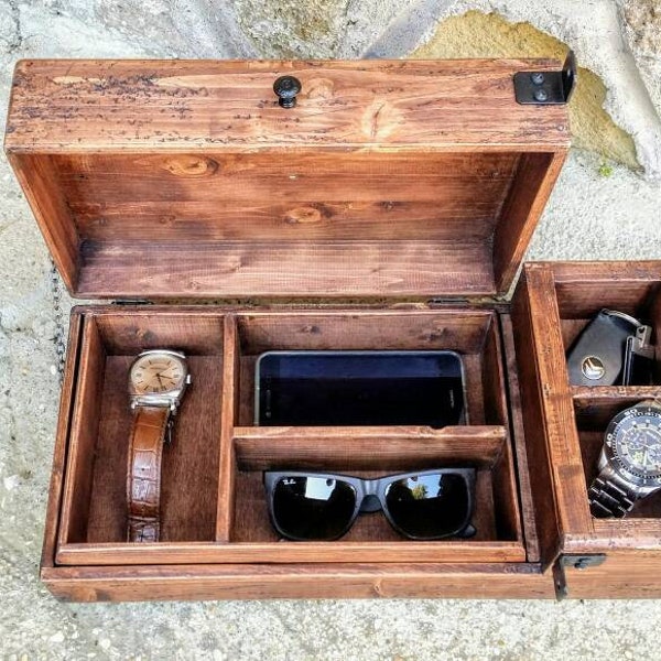 Mens Jewelry Box Etsy