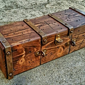 jewelry box watch box reclaimed wood rustic style
