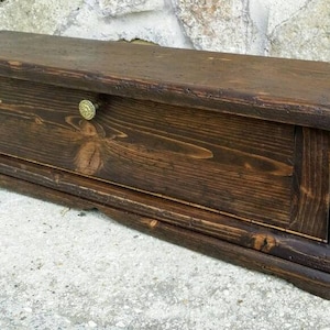 Premium quality box handcrafted in Italy , Wood storage box , reclaimed wood box , solid wood box made in Italy