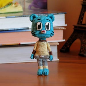 Amigurumi Crochet Pattern : Gumball Watterson PDF file