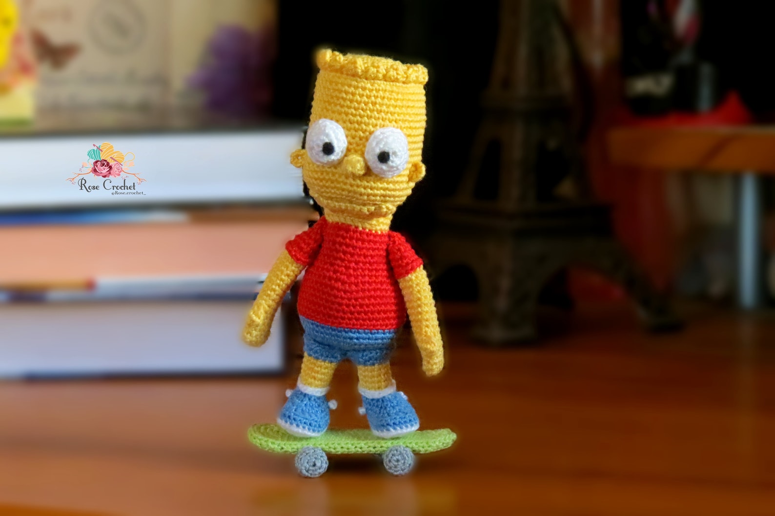 Amigurumi Crochet Pattern : Bart Simpson PDF File | Etsy