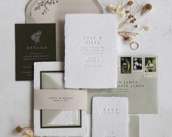 The Audrey Suite Wedding Invitation / SAMPLES