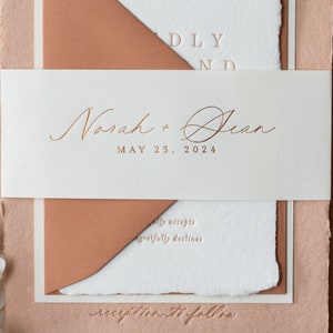 The Nouveau Suite Wedding Invitations / SAMPLES image 3