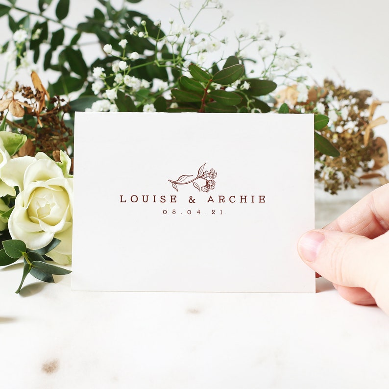 Floral monogram Organic logo Farmhouse Wedding Wedding logo Digital Download Wedding Monogram Custom Monogram Monogram Crest