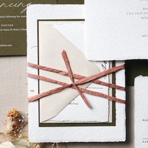 The Ma Chérie Suite Wedding Invitations / SAMPLES image 8