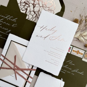 The Ma Chérie Suite Wedding Invitations / SAMPLES image 5