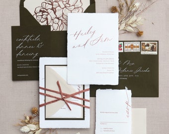 The Ma Chérie Suite Wedding Invitations / SAMPLES