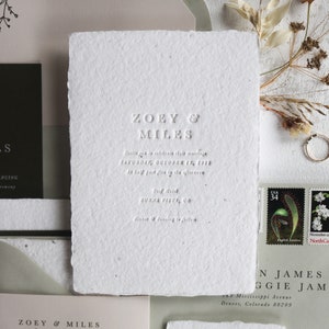 The Audrey Suite Wedding Invitation / SAMPLES image 5